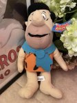 画像1: Hanna Barbera Flintstones Fred Plush Doll with Tag  / フリントストーン タグ付き　フレッド　大きめドール　 (1)