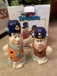 画像1: Flintstones Water Baffalo Ceramic Salt & Pepper with Box (B) / フリントストーン　箱入り陶器製、塩コショウのセット ウォーターバッファロー (1)