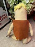 画像4: Hanna Barbera Flintstones Barney Plush Doll with Tag  / フリントストーン タグ付き　バーニー　大きめドール　 (4)