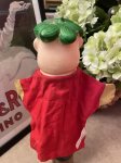 画像4: Flintstones knickerbocker Barney Face Rubber Red clothes Puppet / フリントストーン　ニッカーボッカー　フェイスラバー　バーニー　レッド洋服、グリーン髪の毛　ドール (4)