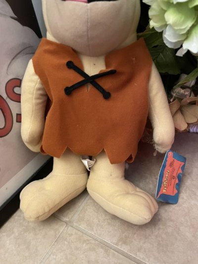 画像2: Hanna Barbera Flintstones Barney Plush Doll with Tag  / フリントストーン タグ付き　バーニー　大きめドール　