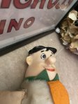 画像9: Flintstones knickerbockers Fred Rubber Face Doll White Cloth orange tie (A) / フリントストーン　ニッカーボッカー　フェイスラバー　フレッド　ドール オレンジタイ (9)