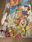 画像2: Coleman Hanna barbera Flintstones Sleeping Bag Blanket / コールマン、フリントストーンズ、のスリーピングバッグ、ブランケット (2)