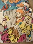 画像4: Coleman Hanna barbera Flintstones Sleeping Bag Blanket / コールマン、フリントストーンズ、のスリーピングバッグ、ブランケット (4)