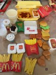 画像1: McDonald’s Hot Cakes happy meal play food set over 25 Pieces (B) / マクドナルドのホットケーキ、プレイフードセット 25ピース以上 (1)