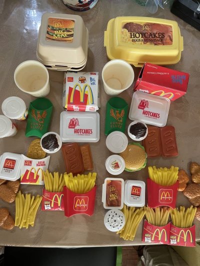 画像3: McDonald’s Hot Cakes happy meal play food set over 25 Pieces (B) / マクドナルドのホットケーキ、プレイフードセット 25ピース以上