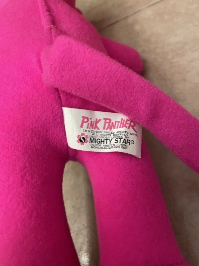 画像3: Pink Panther Mighty Star Stuffed Plush Doll (A) 1980 / ピンクパンサー、マイティスター　ぬいぐるみ　