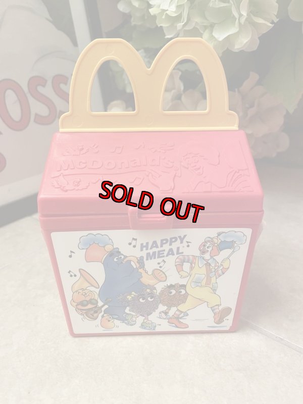 画像1: McDonald’s Fisher Price Happy Meal Lunch box Only 1989 / マクドナルド、フィッシャープライスのハッピーミールトイ  ランチボックス (1)