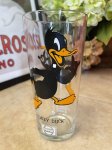 画像1: Looney Tunes Daffy Duck Pepsi Glass 1973 / ルーニーチューンズ　ペプシ　ダフィ　ダック 　グラス (1)