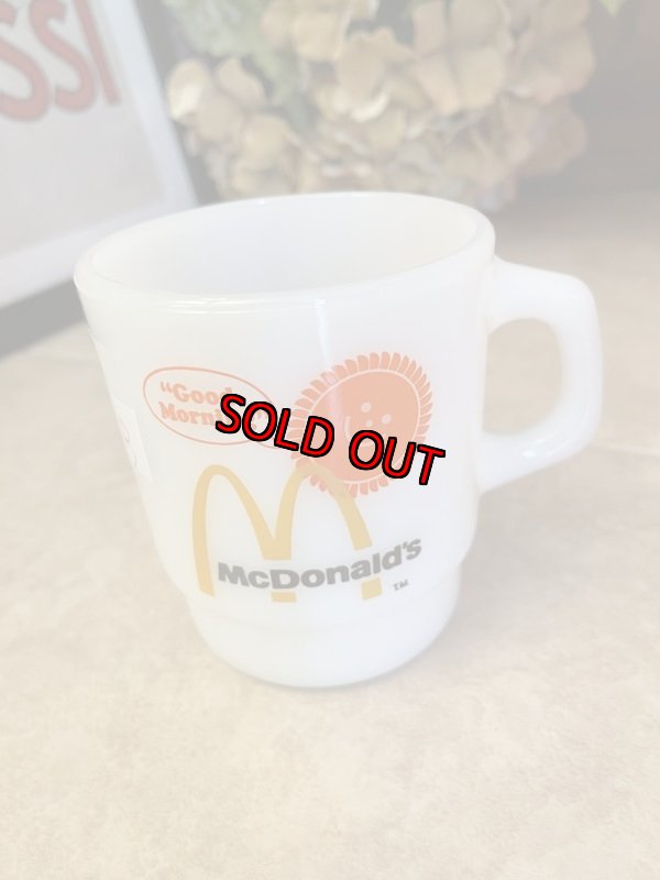 画像1: Fire King  McDonald’s Mug (B) / ファイヤーキング　マクドナルド　マグ (1)