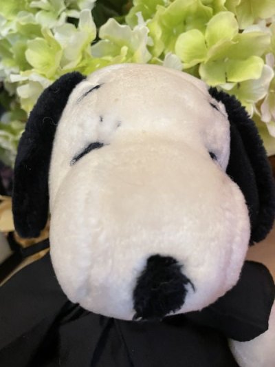 画像1: Snoopy Belle Black Dress Plush Stuffed Doll (C) / スヌーピー ベル、　ブラックワンピース　ぬいぐるみ ドール