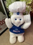 画像1: Phillsbury Dough Boy Battery Plush Doll with Tag 1998 / ピルズベリー　ドゥボーイ  タグ付き電動ぬいぐるみ (1)