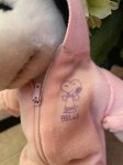 画像4: Snoopy Belle Pink Bunny Ester Plush Stuffed Doll (B) / スヌーピー  ベル、イースターピンクのウサギ　ぬいぐるみ ドール (4)