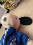 画像11: Snoopy Blue Sweat suits Plush Stuffed Doll (A) /スヌーピー ブルーのジャージセット　ぬいぐるみ ドール (11)