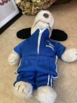 画像9: Snoopy Blue Sweat suits Plush Stuffed Doll (A) /スヌーピー ブルーのジャージセット　ぬいぐるみ ドール (9)