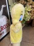 画像5:  Looney Tunes Tweety  Mighty Star Plush Doll Hand Puppet 1971 /  ルーニーテューンズ   トゥイーティー ぬいぐるみ　パペット (5)