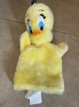 画像8:  Looney Tunes Tweety  Mighty Star Plush Doll Hand Puppet 1971 /  ルーニーテューンズ   トゥイーティー ぬいぐるみ　パペット (8)