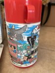 画像10: Mickey Mouse Disney Express Tin Lunch Box With Thermos / ミッキーマウスのディズニーエクスプレス、ティン製　ランチボックス 水筒付き 70年代 (10)