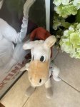 画像4: Hanna Barbera Quick Draw McGraw Plush Doll with Tag 1985  / ハンナバーベラ 早撃ちマック　タグ付きぬいぐるみ (4)