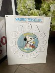 画像1: Snoopy plastic clock hasbro presckool 1965 / スヌーピー  ハスブロ　プラスチック製　時計 (1)