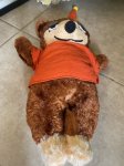 画像7: Travelodge Sleepy Bear Plush Doll with Orange Cap 50-60’s (C)  / トラべロッジ　スリーピーベア　ぬいぐるみ (7)