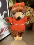 画像1: Travelodge Sleepy Bear Plush Doll with Orange Cap 50-60’s (C)  / トラべロッジ　スリーピーベア　ぬいぐるみ (1)