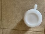 画像7: Carl’s Jr Glasbake milk glass mug / カールスジュニア　グラスベイク　ミルクグラス　マグ (7)