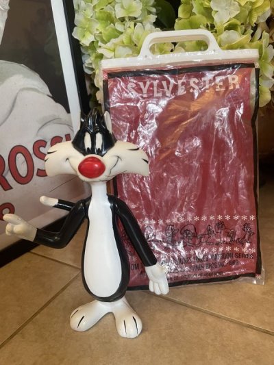 画像3: Looney Tunes  Sylvester DAKIN Plastic Doll Figure with bag 1969 / ルーニーチューンズ　シルベスター　袋入りプラスチック製のフィギュア　ドール