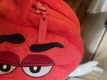 画像9: M&M’s Red plush doll Backpack/ エムアンドエムズ、エムズ　レッド　ぬいぐるみ　リュックサック　 (9)