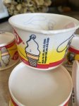 画像10:  Dairy Queen Dennis The Menace Yellow Wax Cup Set Of 6 / ディリークィーン　デニス　ザ　メナス　ワックスペーパー　カップ　6個セット (10)