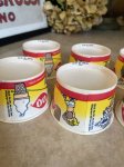 画像9:  Dairy Queen Dennis The Menace Yellow Wax Cup Set Of 6 / ディリークィーン　デニス　ザ　メナス　ワックスペーパー　カップ　6個セット (9)