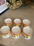 画像7:  Dairy Queen Dennis The Menace Yellow Wax Cup Set Of 6 / ディリークィーン　デニス　ザ　メナス　ワックスペーパー　カップ　6個セット (7)