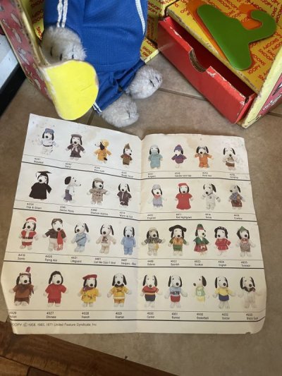 画像3: Snoopy Wardrobe box Clothes & Trunk box set / スヌーピー の洋服セット &  ワードローブ ボックス　トランクセット