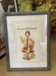 画像1: McDonald’s Ronald  wall Frame / マクドナルド　ロナルド  壁掛けフレーム (1)