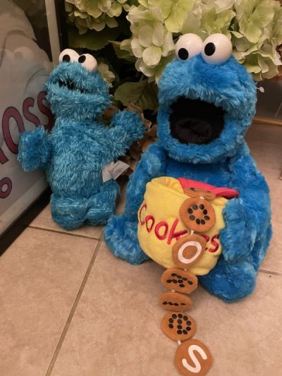 画像3: Sesame Street Cookie Monster Plush Doll (A)  / セサミストリート　クッキーモンスター　ぬいぐるみ