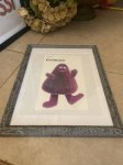 画像6: McDonald’s Grimace wall Frame / マクドナルド　グリマス 壁掛けフレーム (6)