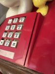 画像10: Snoopy & Woodstock plastic home telephone 1976 /  スヌーピー ウッドストックのプラスチック製　固定電話　電話機 (10)