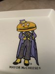 画像2: McDonald’s Mayor McCheese Plastic Tray (B) / マクドナルドのメイヤーマックチーズ、プラスチック製トレイ (2)