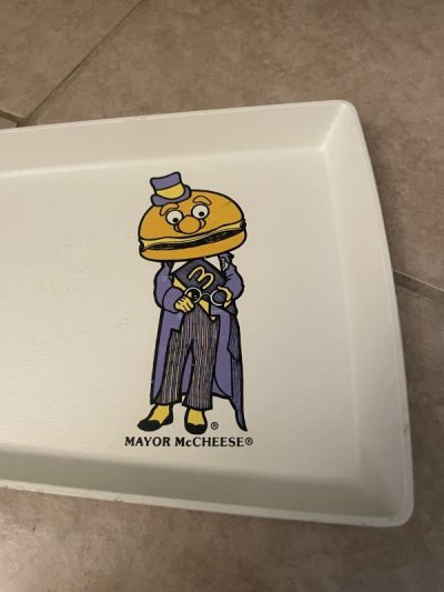 画像2: McDonald’s Mayor McCheese Plastic Tray (B) / マクドナルドのメイヤーマックチーズ、プラスチック製トレイ