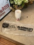 画像1: McDonald’s Wax Cup with bag set of 15 (A) / マクドナルドのワックスカップ　15点セット　オリジナル袋付き (1)