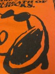 画像9: Peanuts Snoopy Orange Felt Banner Joe Cool / ピーナッツ　スヌーピー　オレンジ　フェルト　バナー　ジョー　クール (9)