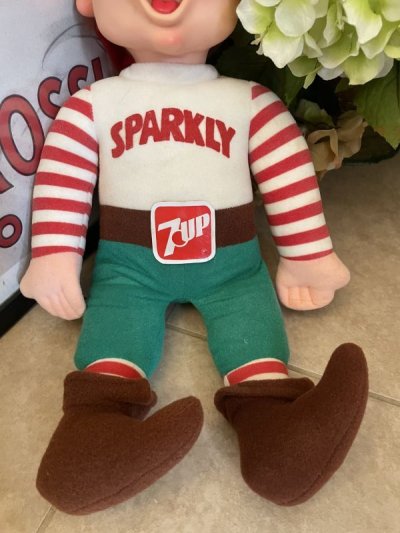 画像2: Sparkly 7up Plush Doll 1983 (A) / セブンアップのスパークリー ドール