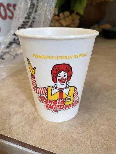 画像3: McDonald’s Wax Cup set of 15 (B) / マクドナルドのワックスカップ　15点セット　