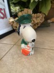 画像1:  Peanuts Snoopy US Mail Vinyl Squeak Doll  / ピーナッツ　スヌーピー　郵便配達　ソフビドール (1)