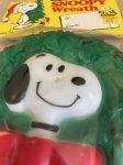 画像13: Peanuts Snoopy Christmas Wreath Vinyl Squeak Doll with bag / ピーナッツ　スヌーピー　袋入りクリスマスリース　ソフビドール (13)