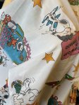 画像9:  Snoopy Disco fabric Flat Sheet (C) / スヌーピー　ディスコ　フラットシーツ　生地　 (9)