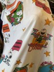 画像3:  Snoopy Disco fabric Flat Sheet (C) / スヌーピー　ディスコ　フラットシーツ　生地　 (3)
