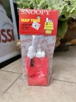 画像1: Peanuts Snoopy Nap Time Vinyl Squeak Doll with bag / ピーナッツ　スヌーピー　袋入りドール　ソフビドール (1)