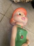 画像10: Flintstones Knickerbocker Wilma Rubber Doll 60‘s  / ハンナバーベラ　フリントストーン　ウィルマ　ラバードール (10)