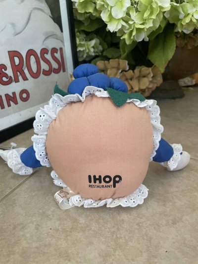 画像3: IHOP restaurant Bonnie Blueberry pancake Plush Doll with Tag / アイホップ　レストラン　ボニーブルーベリー　パンケーキ　タグ付きぬいぐるみ　ドール